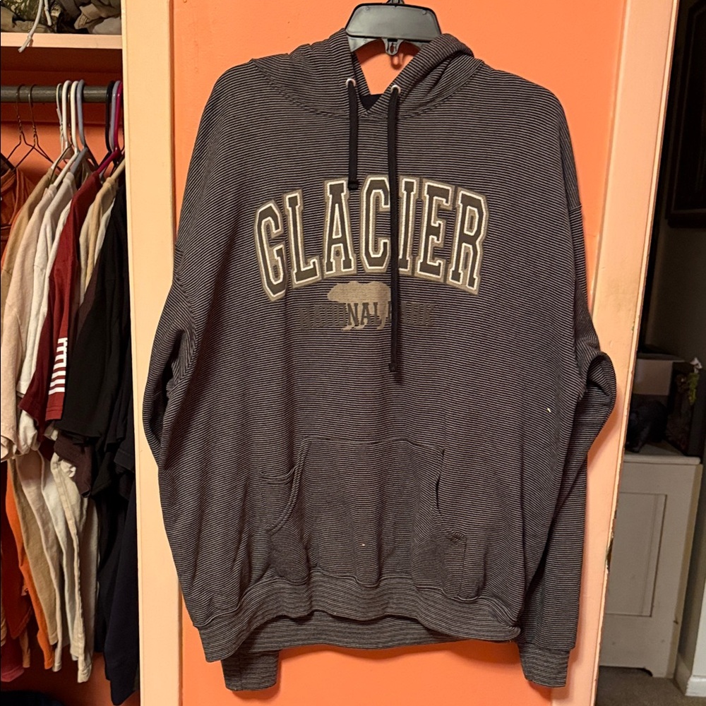 Glacier National Park hooded sweatshirt